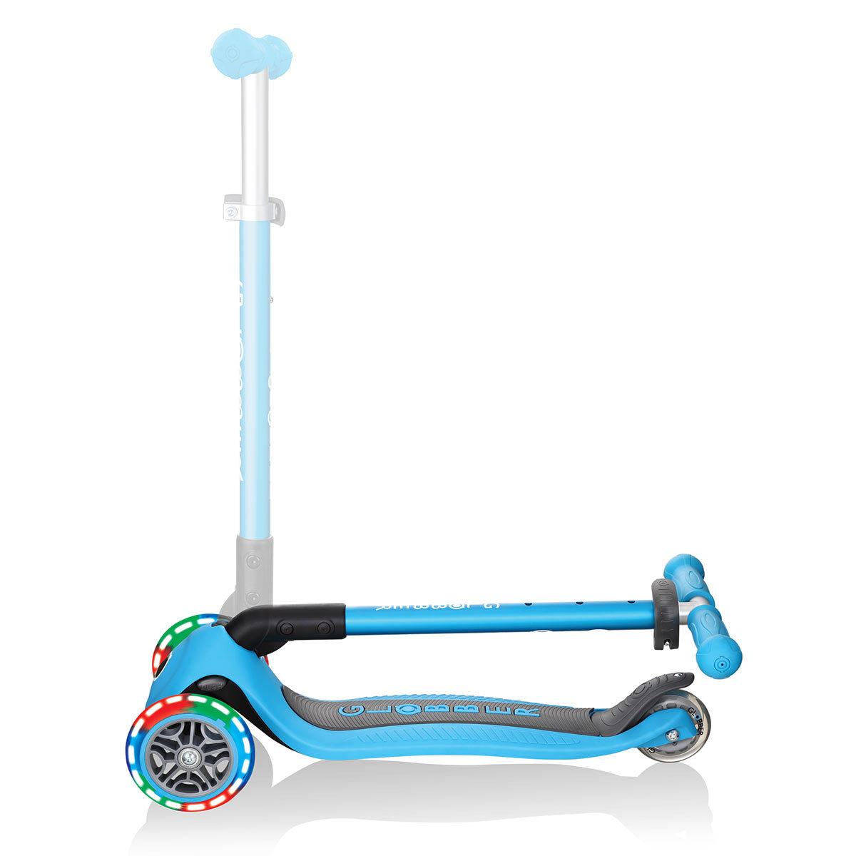 Buy Globber Primo Lights Scooter in Sky Blue 6 Image at Costco.co.uk