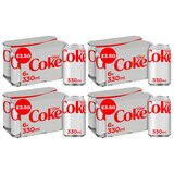 Diet Coke PMP £3.50, 4 x 6 x 330ml