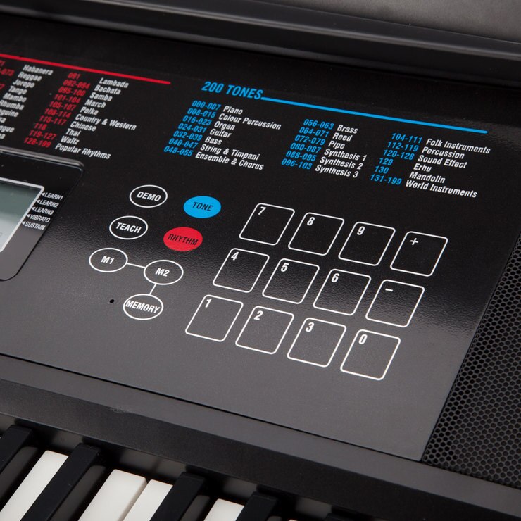RockJam RJ761, Portable Keyboard Bundle in Black Costco UK