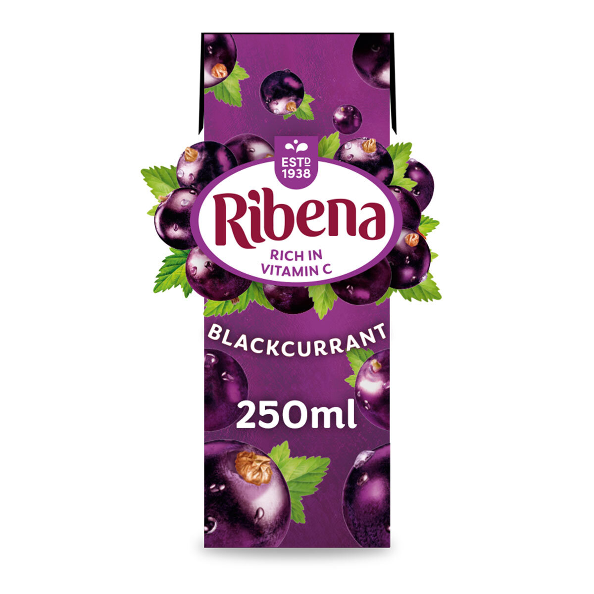 Ribena Ready to Drink Blackcurrant, 250ml