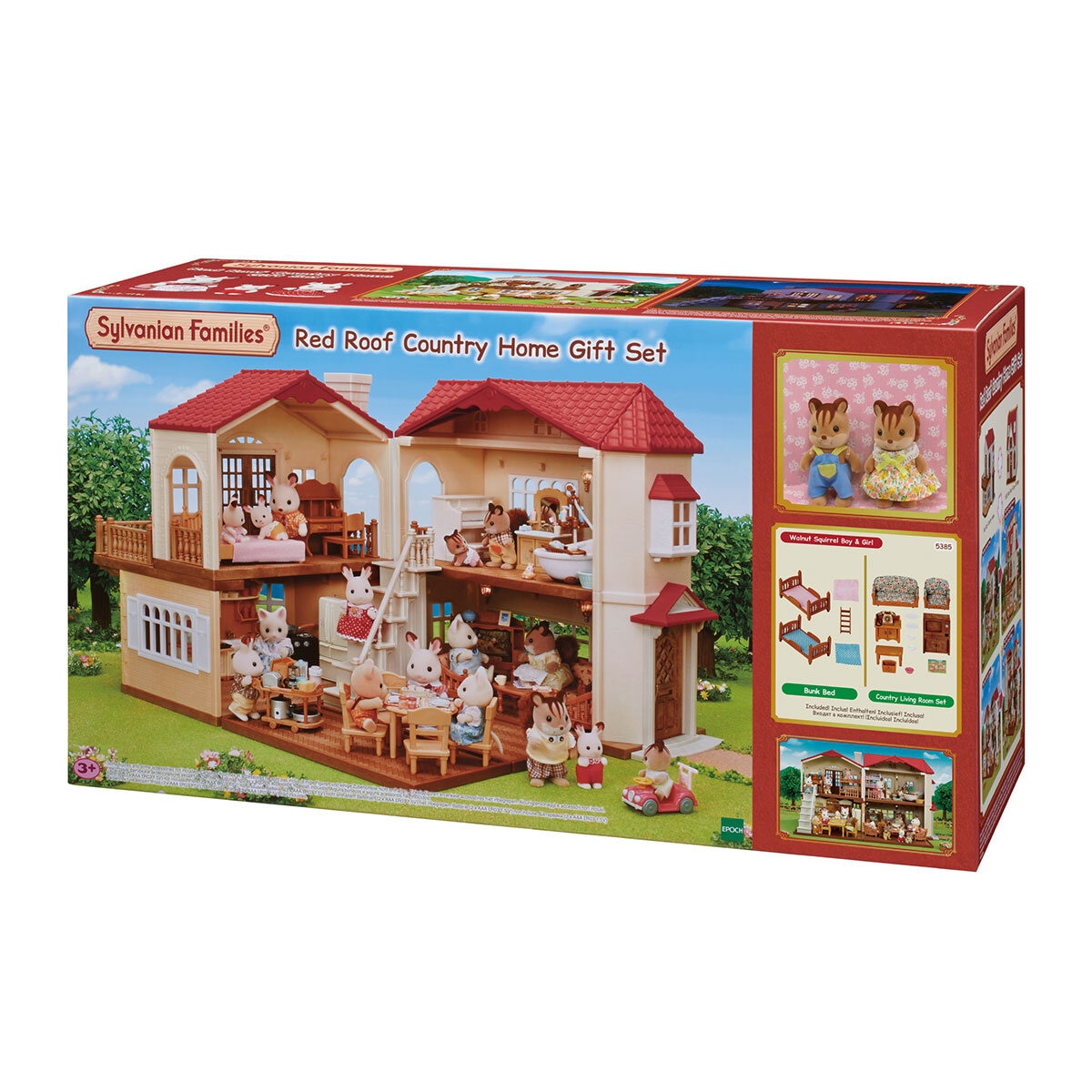 Sylvanian Families Red Roof Country Home Gift Set (3+ Years)