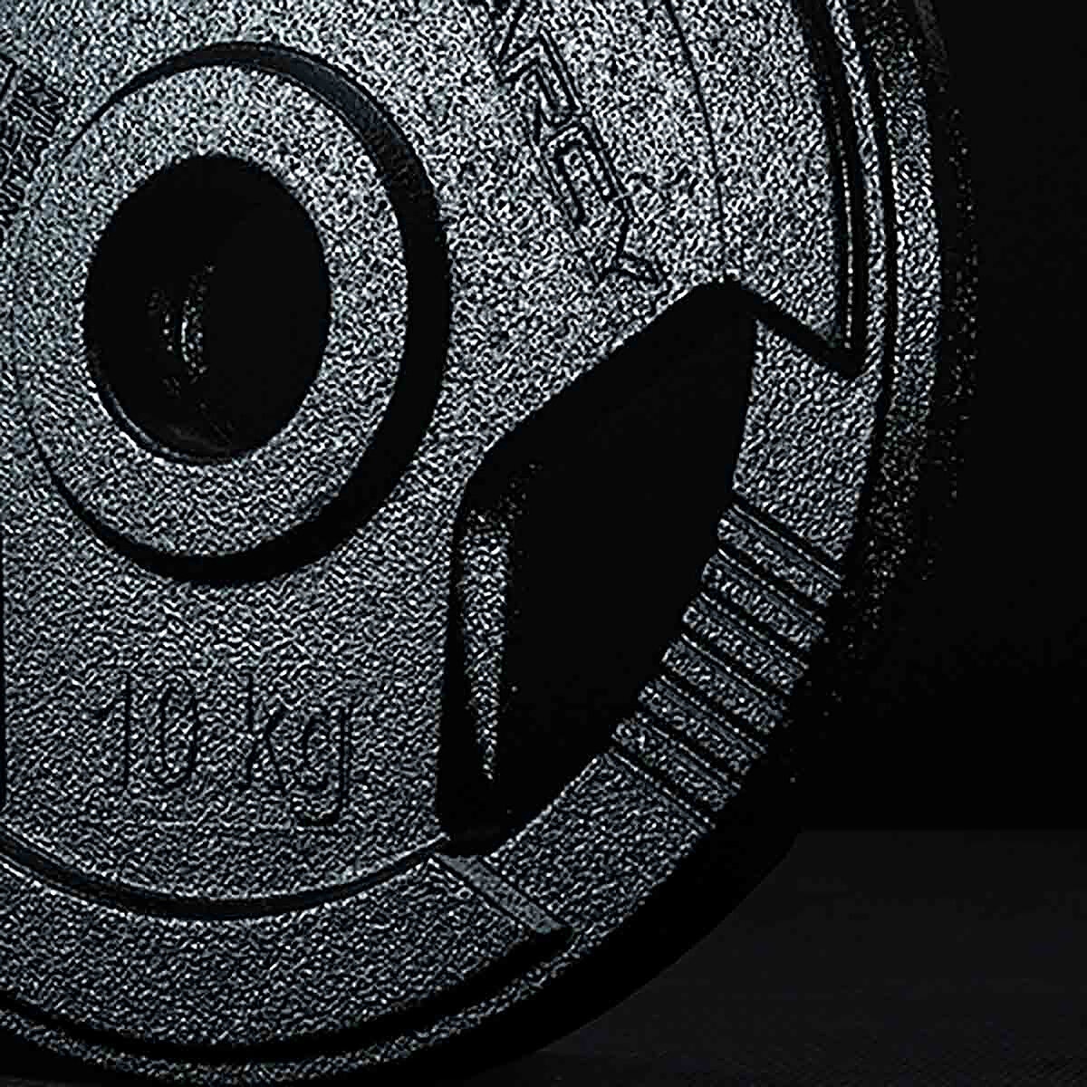 Marcy Made in Britain Eco 60kg Olympic Weight Set with 7ft Barbell