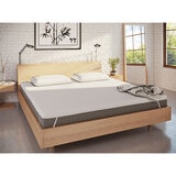 Panda Memory Foam Bamboo Mattress Topper, Small Double
