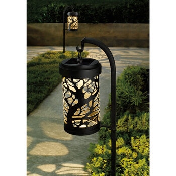 Naturally Solar Shepherd’s Hook Solar Landscape Lights, 2 Pack