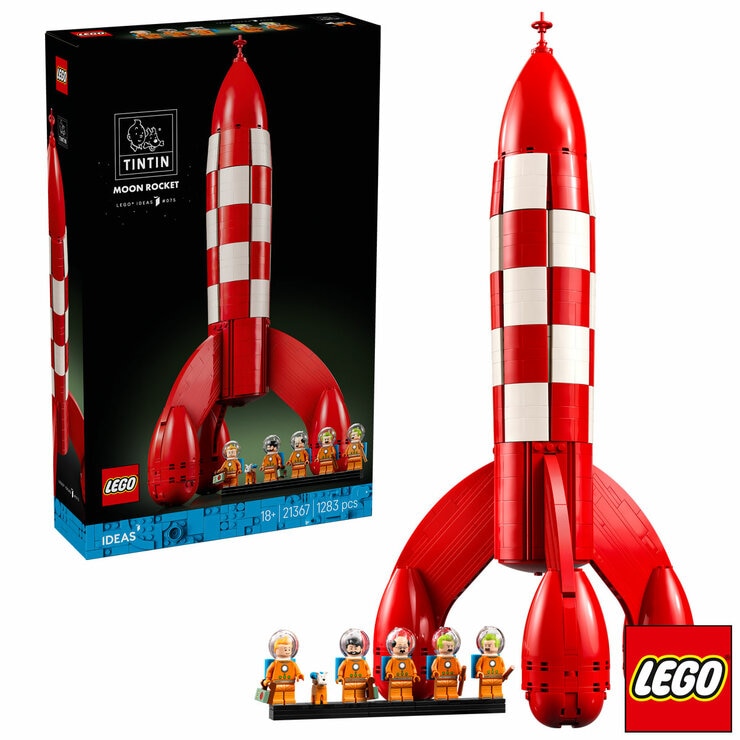 LEGO Ideas Tintin® Moon Rocket - Model 21367 (18+ Years) LEGO Ideas Tintin® Moon Rocket - Model 21367 (18+ Years)