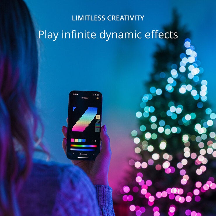 Twinkly String Lights with 400 RGB LEDs