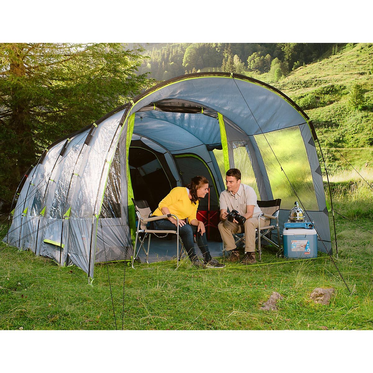 Coleman Vali 4 Person Large Family Tent Costco UK