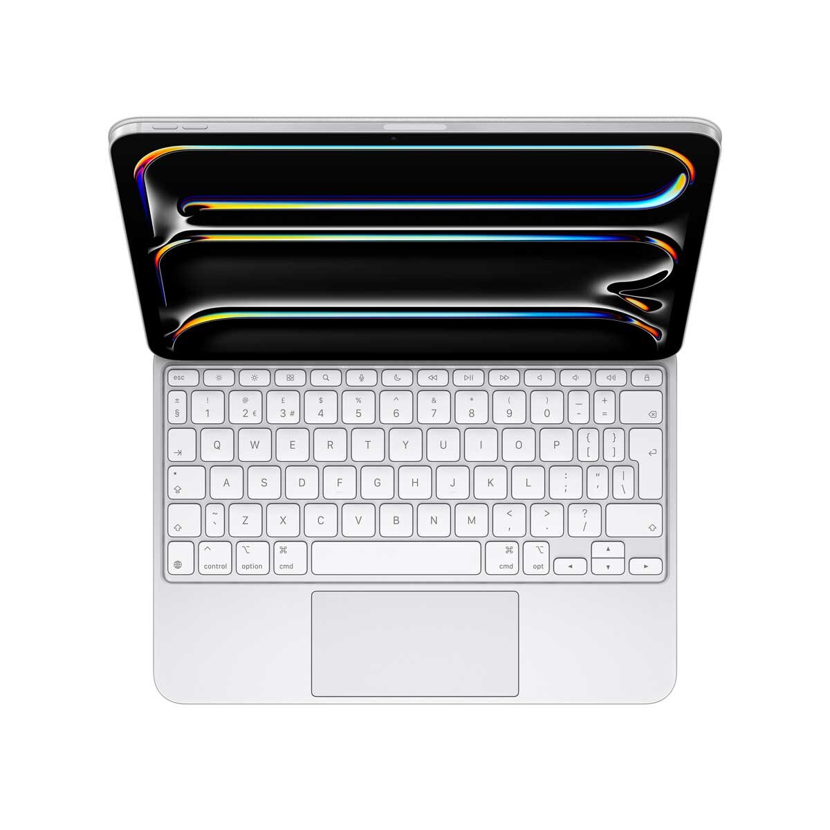 Apple Magic Keyboard for iPad Pro 11 inch (5th generation) - British English - White, MWR03B/A
