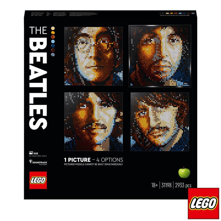 LEGO Art The Beatles Set Wall Décor Model 31198 (18+ Years) Costco UK