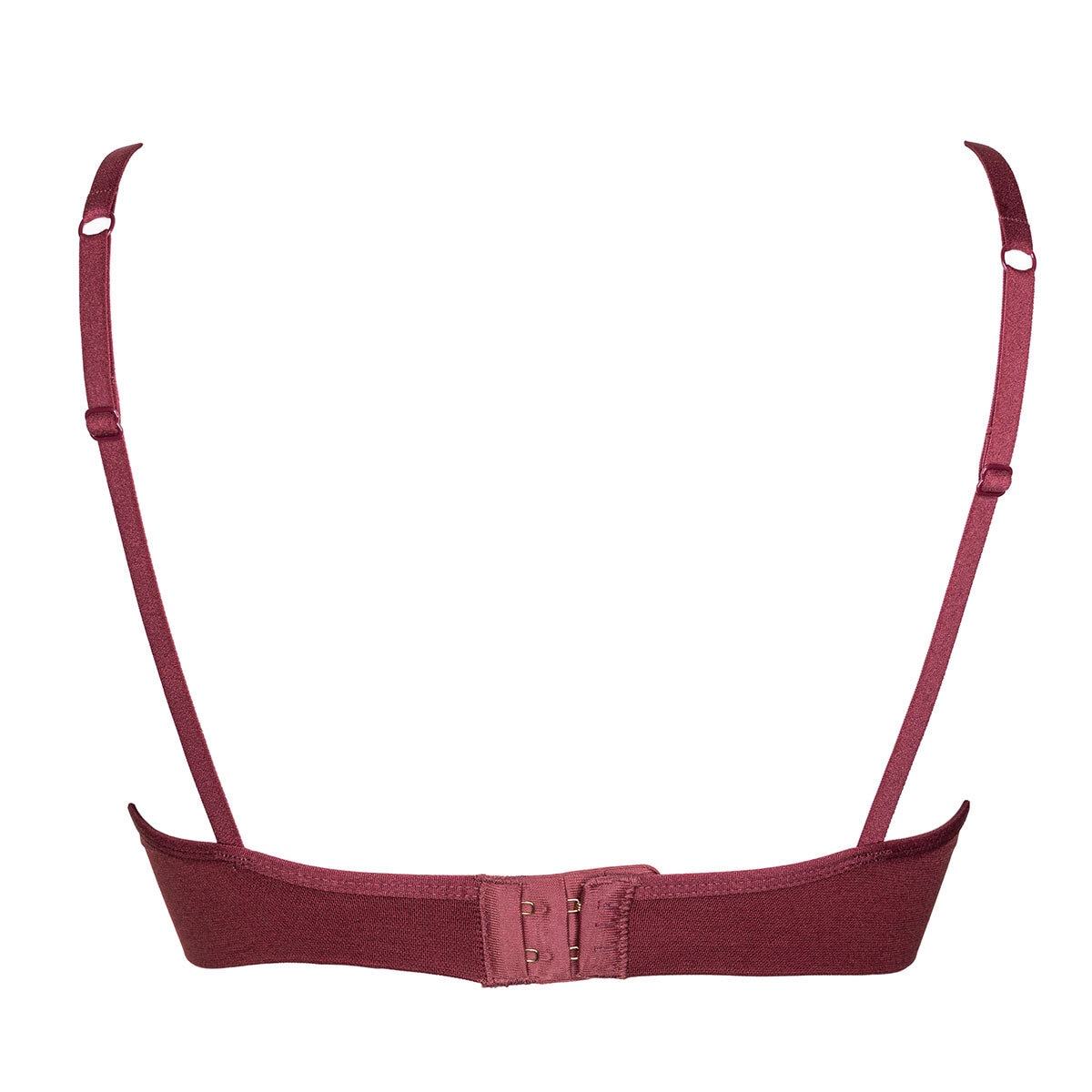 Elle Women's Seamless Bralette, 2 Pack in Chocolate Truffle, Small
