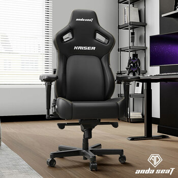 anda seaT Kaiser 4 Series Extra Large Gaming Chair, Black