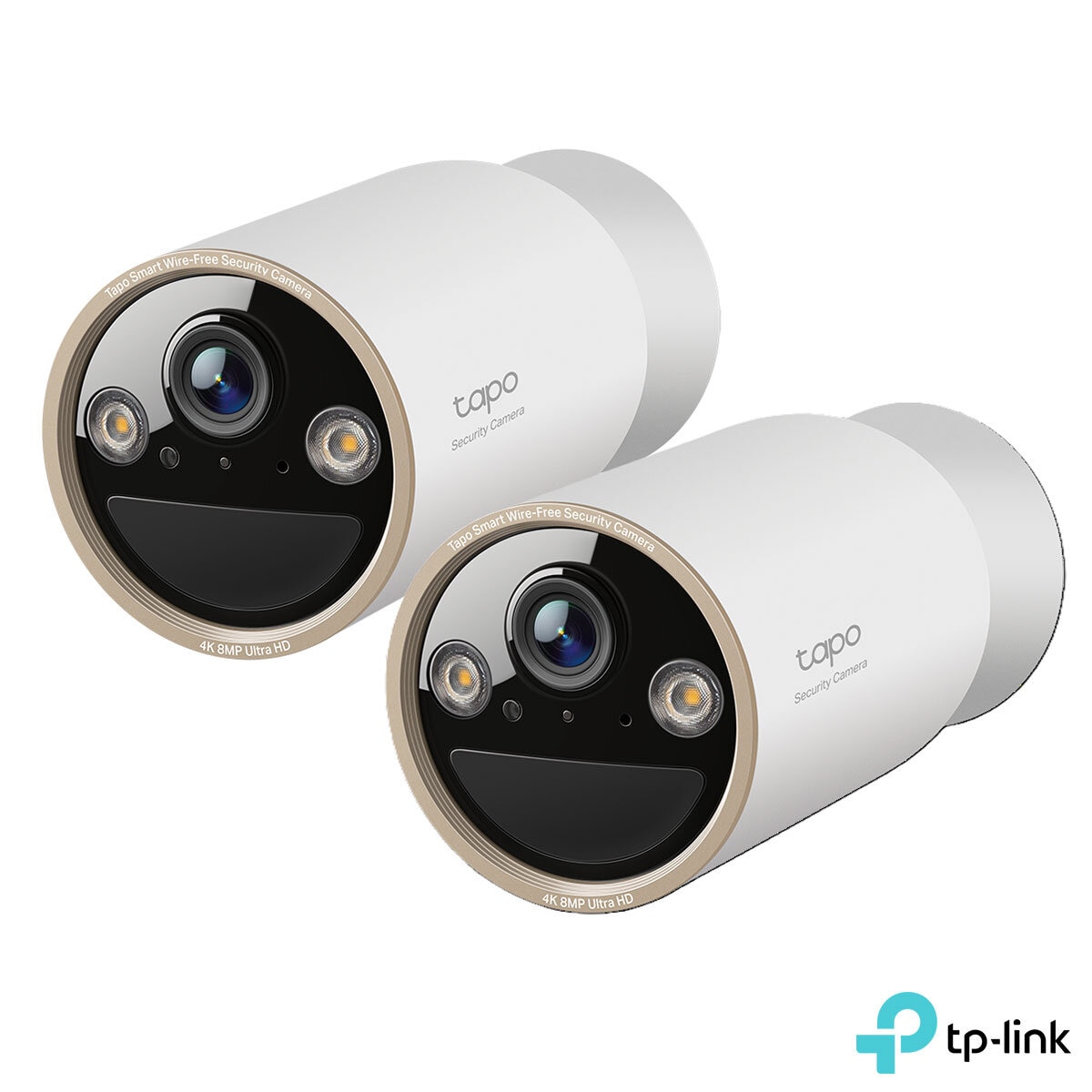 TP-Link Tapo C460 4K 8MP Battery Powered Outdoor Security Camera -2 Pack