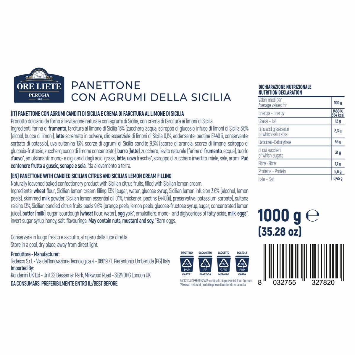 Nutritional Information