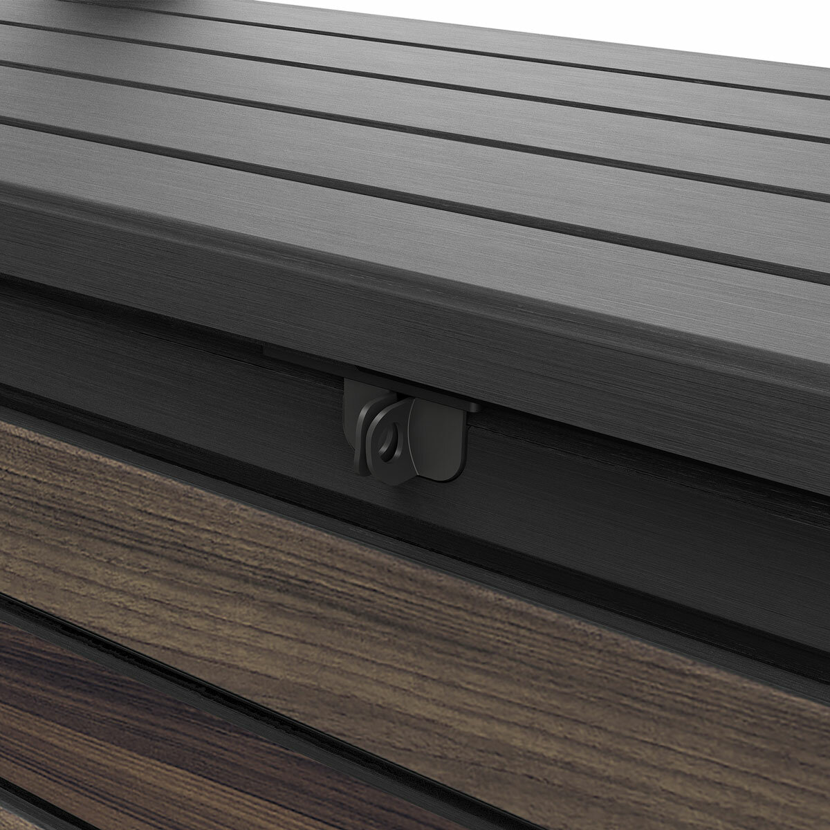 Keter Rosewood 870 Litre (230 Gallon) Deck Box with Divider