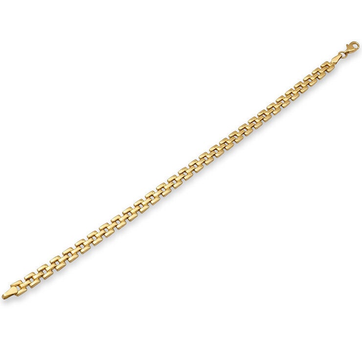 14ct Yellow Gold Square Link Bracelet 14ct Yellow Gold Square Link Bracelet