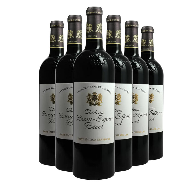 Chateau Beau-Sejour Becot Saint Emilion 1RGCC 2019, 6 x 75cl Chateau Beau-Sejour Becot Saint Emilion 1RGCC 2019, 6 x 75cl