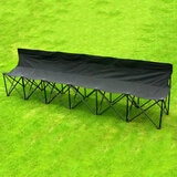 Lifestyle image of the Samba Sports 6-Seater Folding Portable Bench Lifestyle image of the Samba Sports 6-Seater Folding Portable Bench
