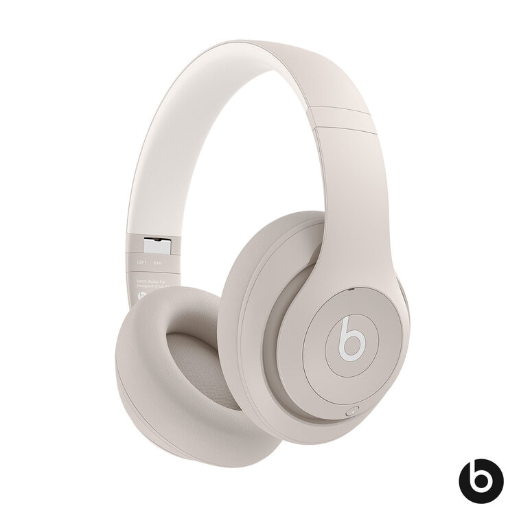 Beats Studio Pro Wireless Headphones in Sandstone, MQTR3ZM/A