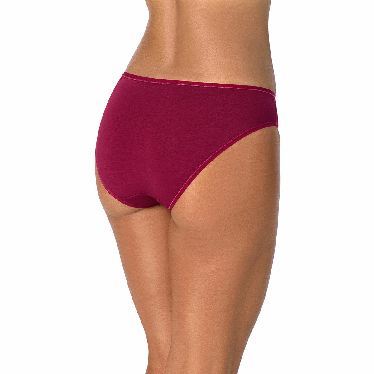 DKNY Women's Modal Bikini Brief 5 Pack in Navy