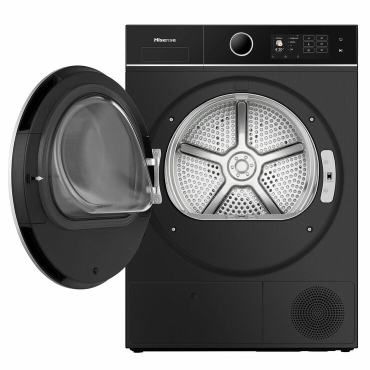 Hisense KitchenFit 5i Series DH5I904BBBC, 9kg Heat Pump Dryer, A+++ Rated in Black Hisense KitchenFit 5i Series DH5I904BBBC, 9kg Heat Pump Dryer, A+++ Rated in Black