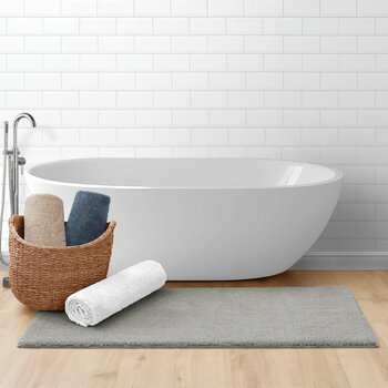 Grandeur Extra Large Bath Runner in 4 Colours, 60 x 150 cm