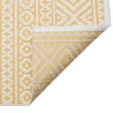 Concept Looms Jazz Deco Indoor / Outdoor Rug in Amber, 220 x 160 cm