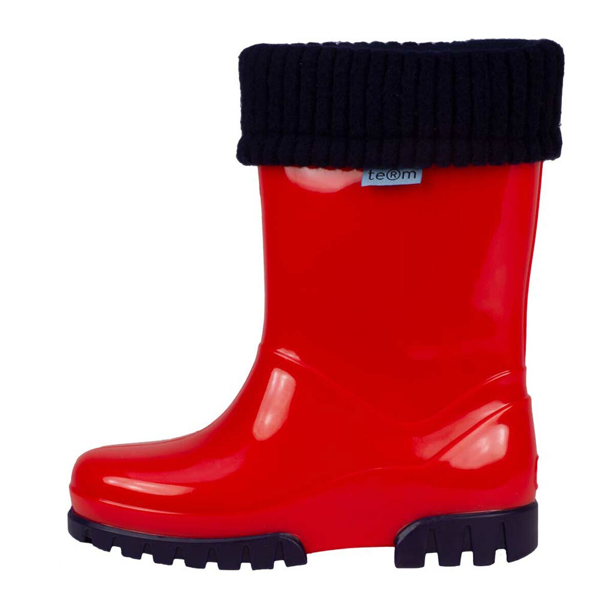 Side profile of wellie
