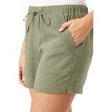 Briggs Ladies Linen Short in Green