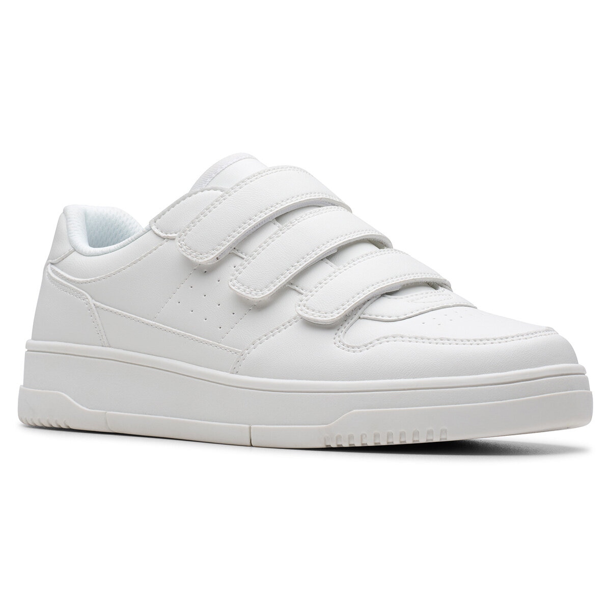 Clarks Kids Canyon Sky White Trainers Clarks Kids Canyon Sky White Trainers