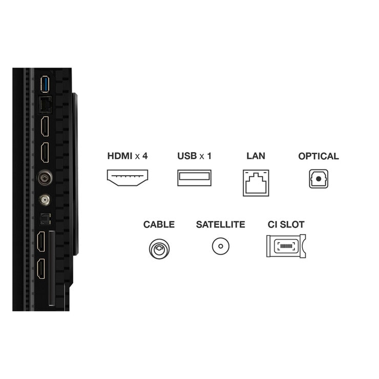 TCL 65P8K-UK 65 Inch QLED TV