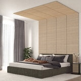 Artika Sonolok Acoustic Wall Panel Set in Oak & Grey, 4 Pack
