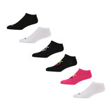 DKNY Women's Trainer Liner Socks, 6 Pack in 4 Colours