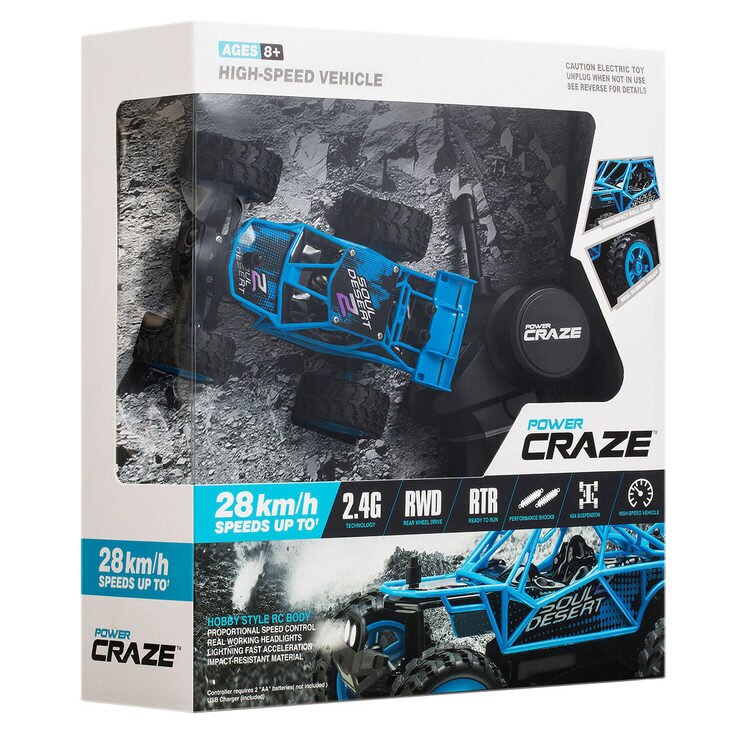 Propel Power craze rc in blue in boxed image Propel Power craze rc in blue in boxed image