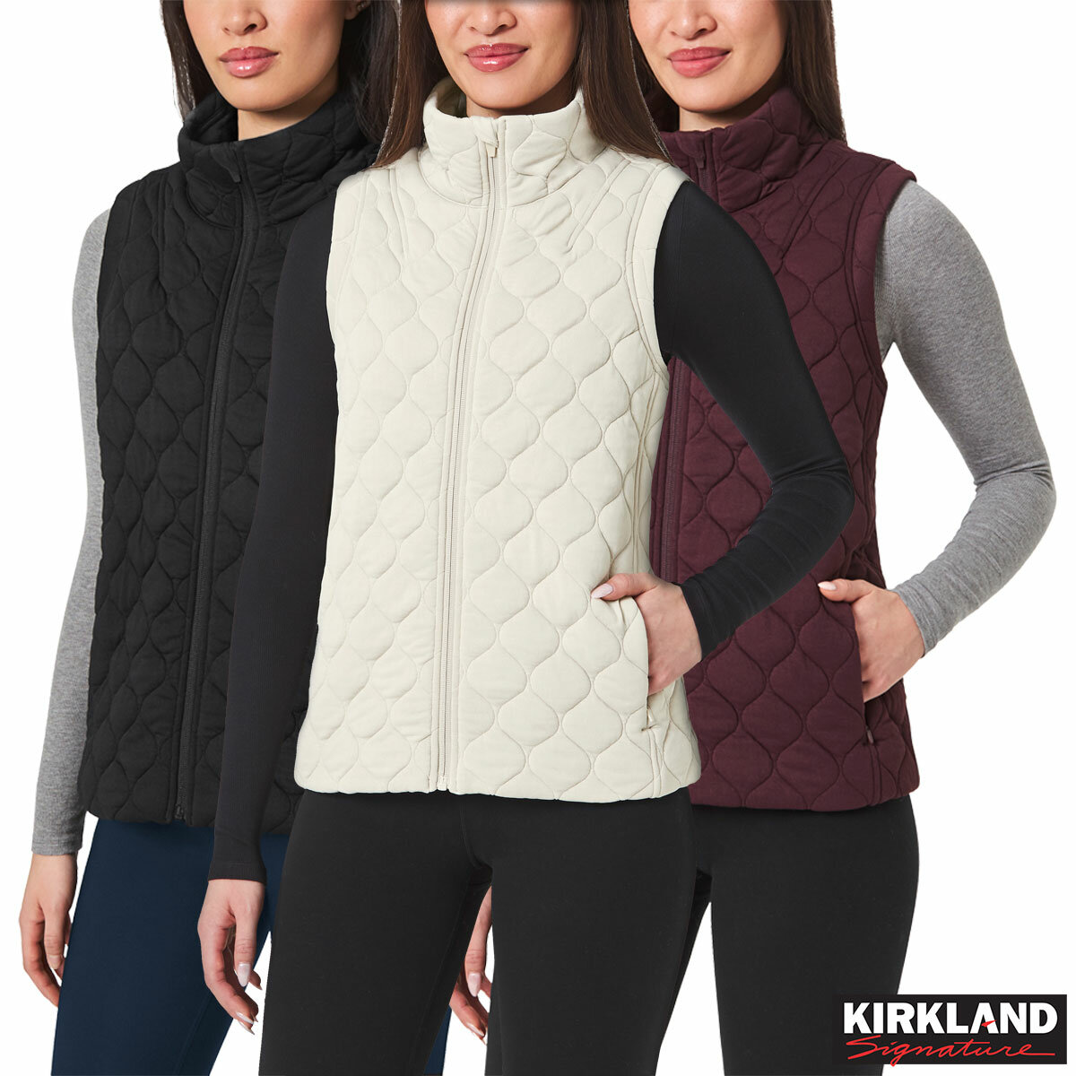 Kirkland Signature Women's Quilted Vest