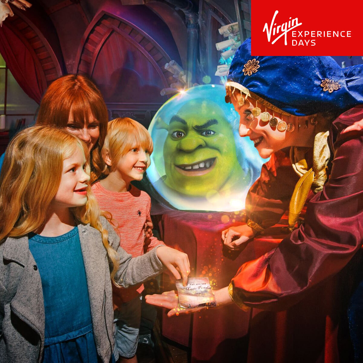 Buy Virgin Experience Days Shrek Adventure and Two Course Lunch with Mocktail