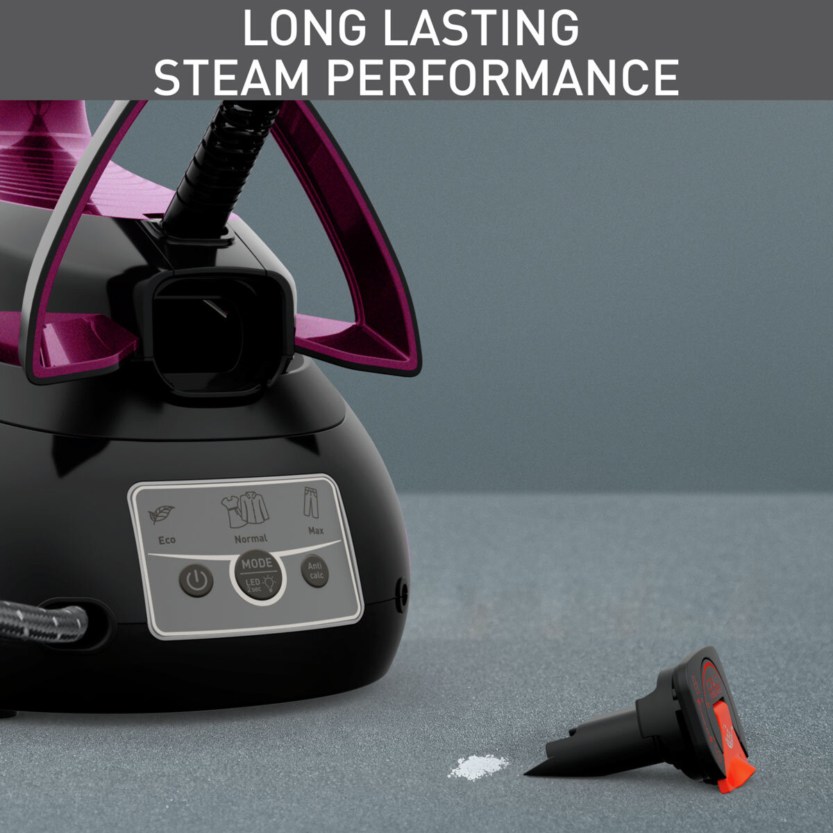Image of Tefal Steam Gen Iron with description of Steam Performance