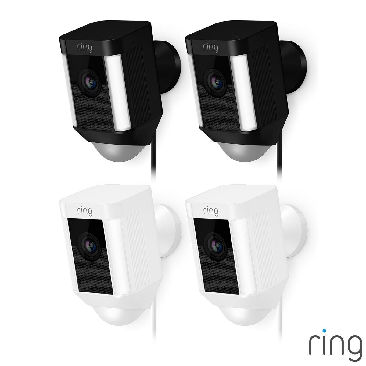 Ring Plugin Spotlight Cam Duo Pack in 2 Colours Costco UK