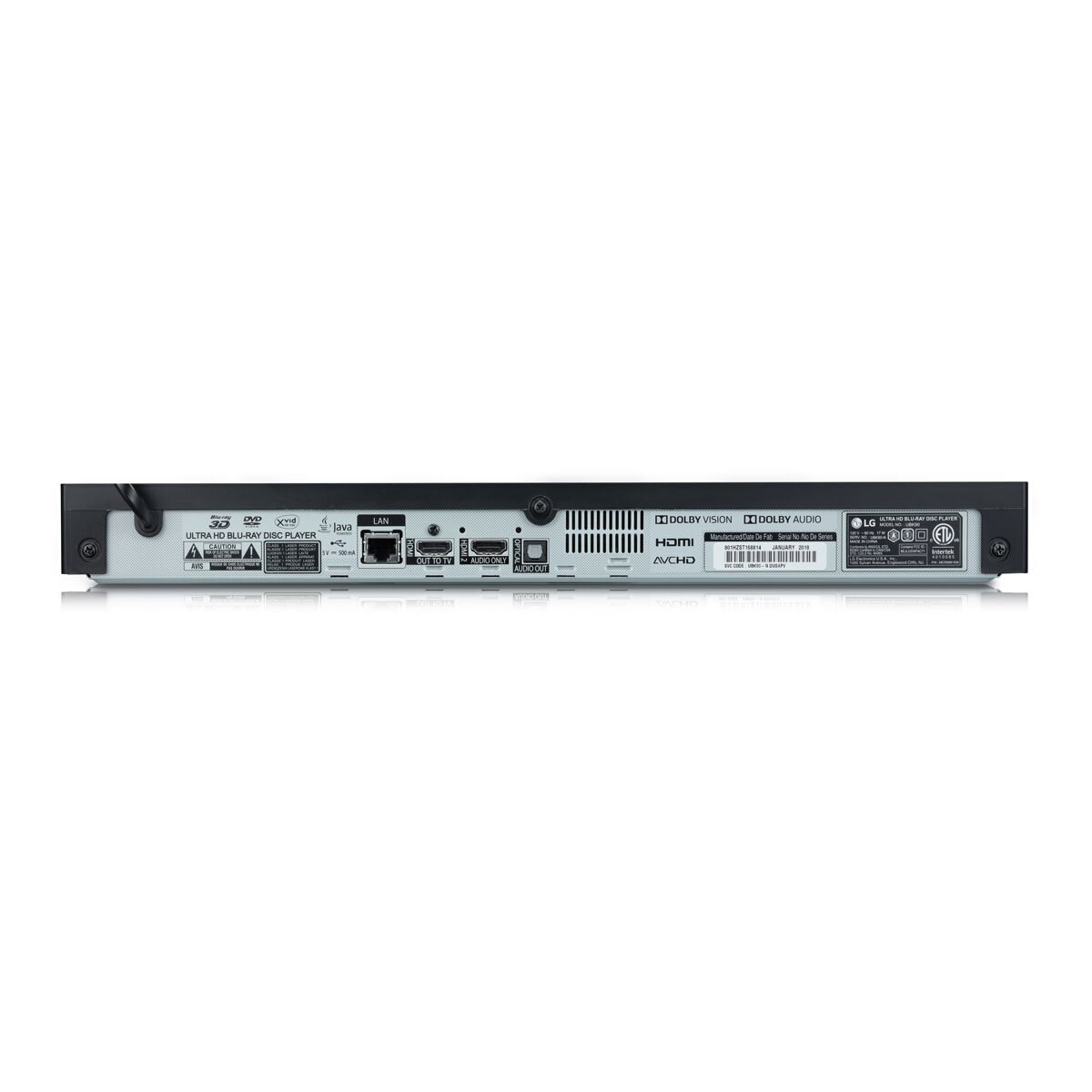 Buy LG UHD HDR Dolby Vision Blu-Ray Player UBK90 at costco.co.uk
