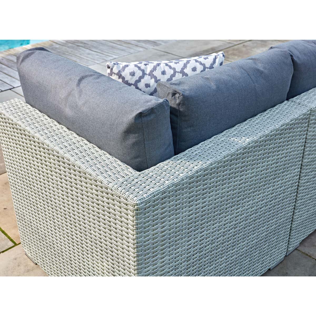 Back of sofa