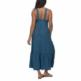Jezebel Ladies Tiered Dress in Blue