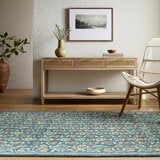 Livabliss Fairfax Blue Wool Rug, in 2 Sizes Livabliss Fairfax Blue Wool Rug, in 2 Sizes