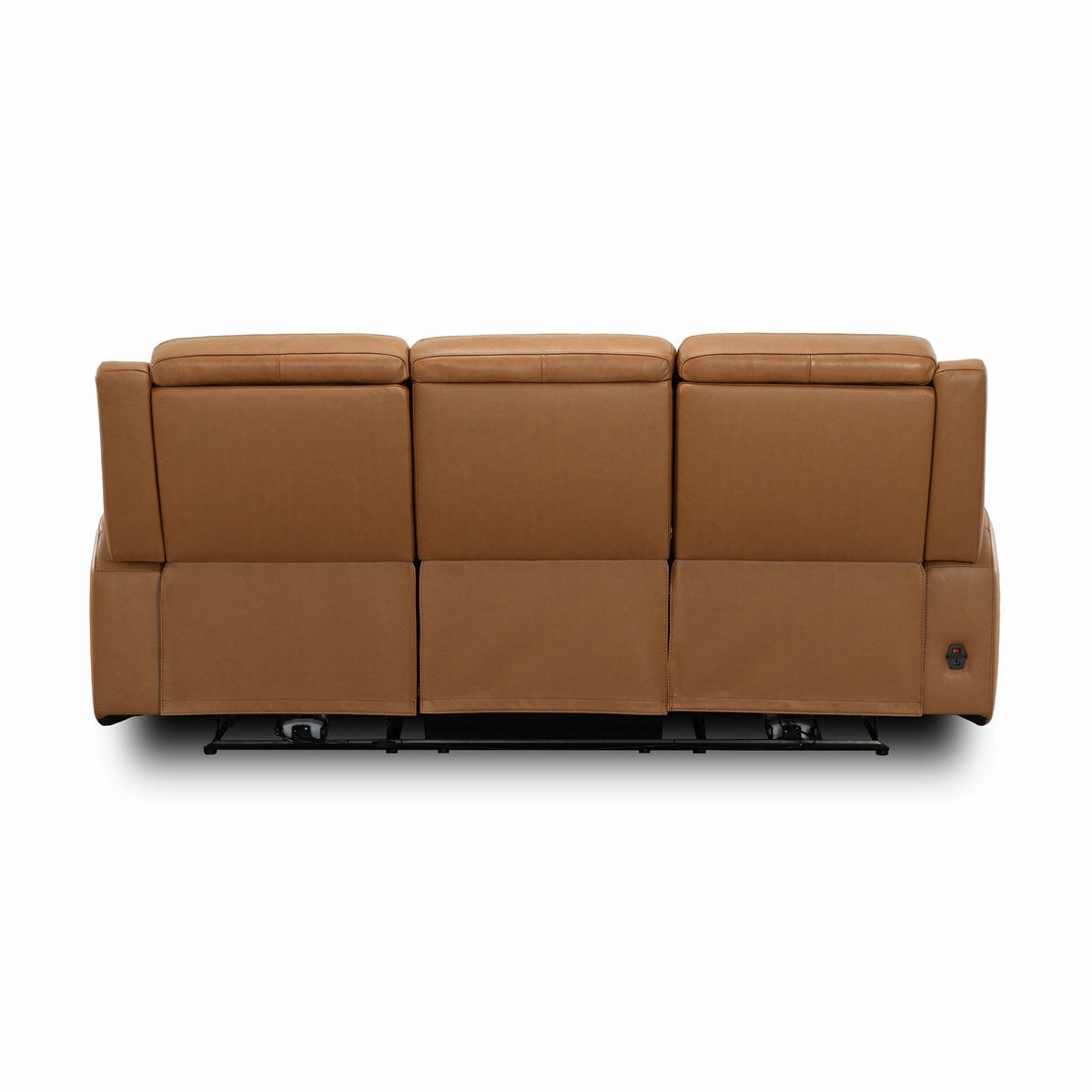 Simon Li Wren Brown Leather 3 Seater Sofa with Power Recliner & Power Headrest Simon Li Wren Brown Leather 3 Seater Sofa with Power Recliner & Power Headrest