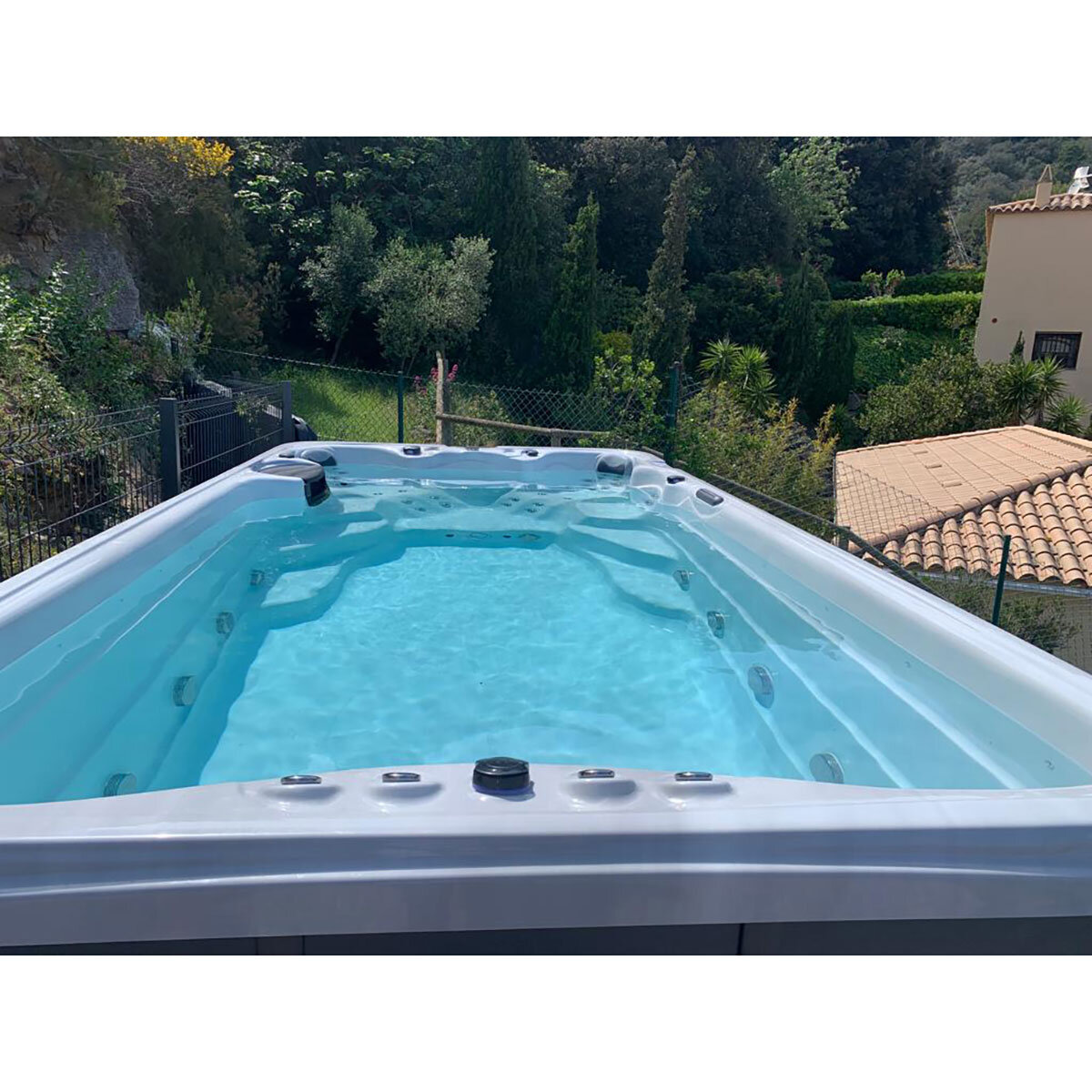 Platinum Spas Ares 14ft (4.3m) 36-Jet, 3 Seater Swim Spa - Delivered and Installed