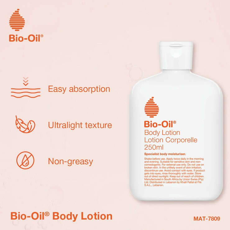 Bio-Oil Ultra Light Skin Care Moisturising Lotion 2 x 250ml Bio-Oil Ultra Light Skin Care Moisturising Lotion 2 x 250ml