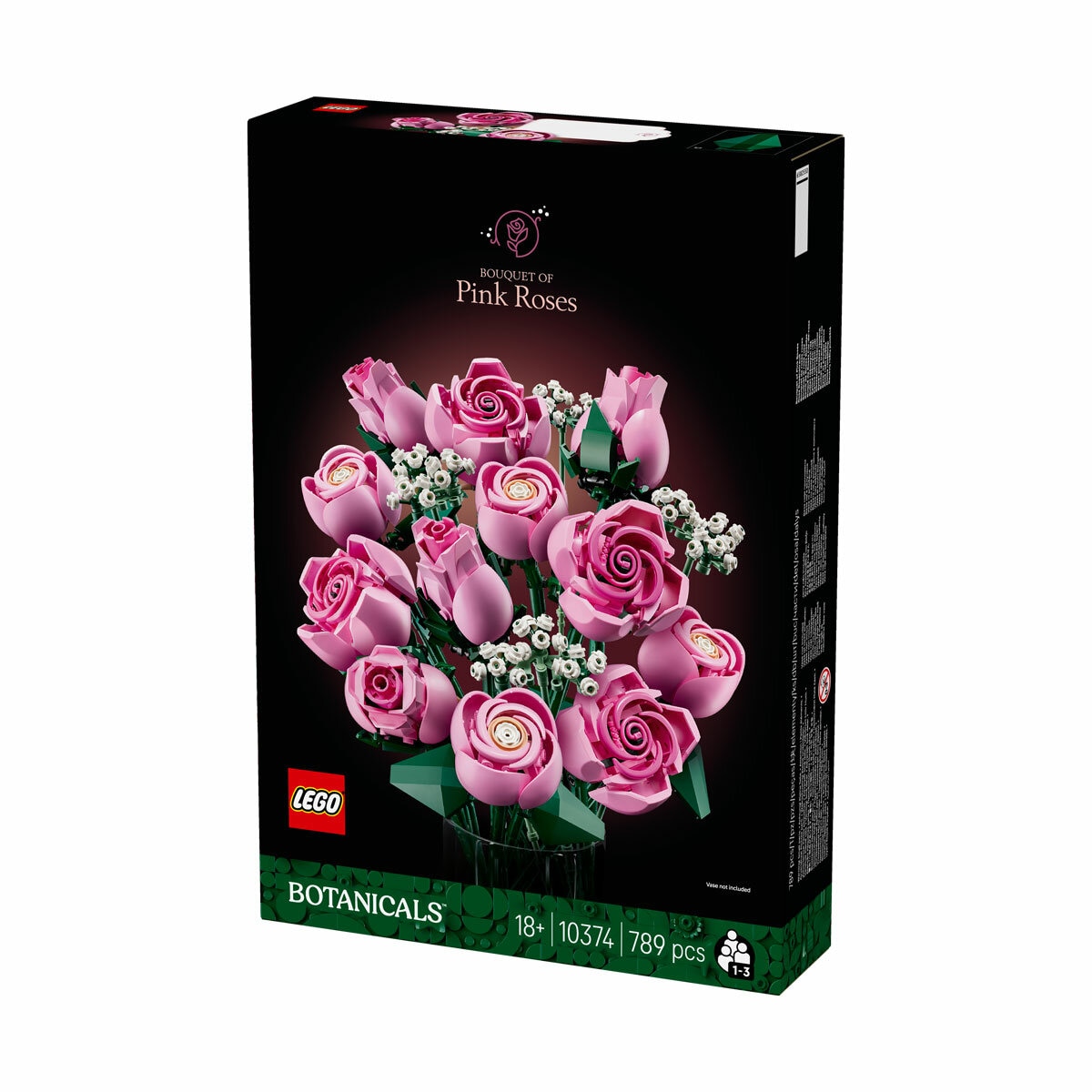 LEGO Botanicals Bouquet of Pink Roses Model 10374 (18+ Years)