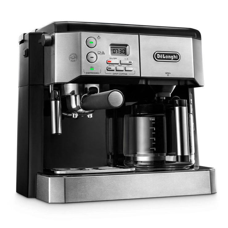 De'Longhi Combi Espresso & Filter Coffee Machine, BC0431.S Costco UK