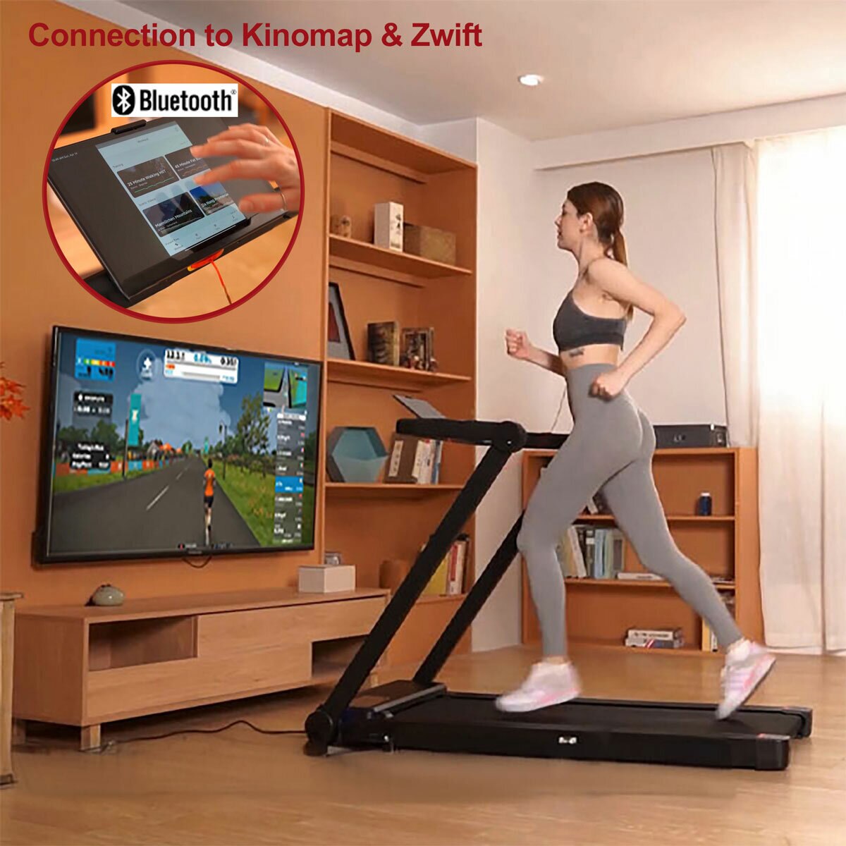 Marcy Walk N Run Walking Pad Treadmill