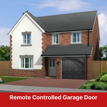Cardale Sheraton Single Garage Door Retractable With Motor and Installation in 3 Colours