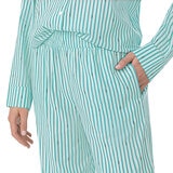 DKNY Ladies Cotton Blend Pyjama Set in Mint