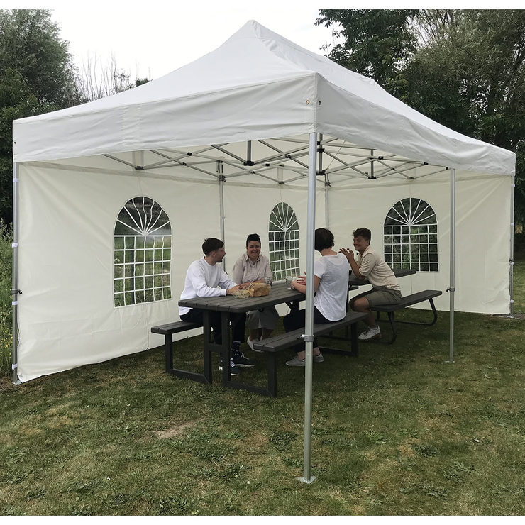 Aluminium 3m x 6m Pop Up Gazebo in 2 Variations Costco UK